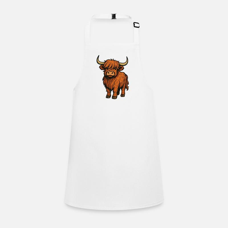 Highland Cow Children's Apron