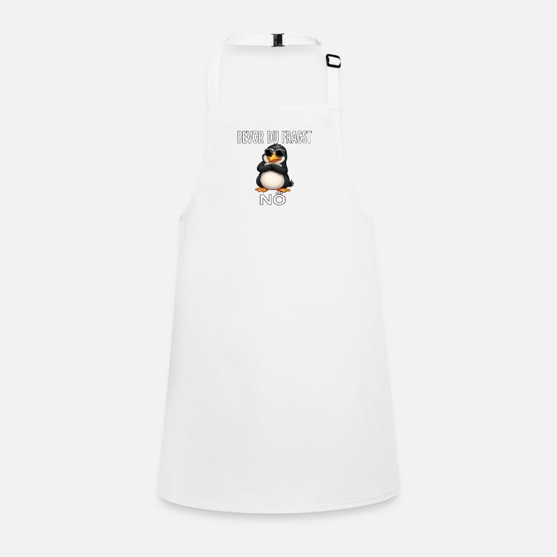 Before you ask: Nope – Penguin Edition Children's Apron