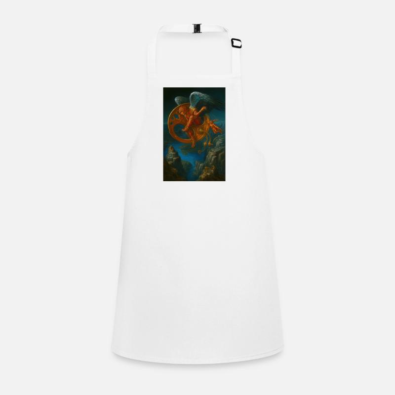 Fantasy Mechanical Flying Creature Design Children's Apron