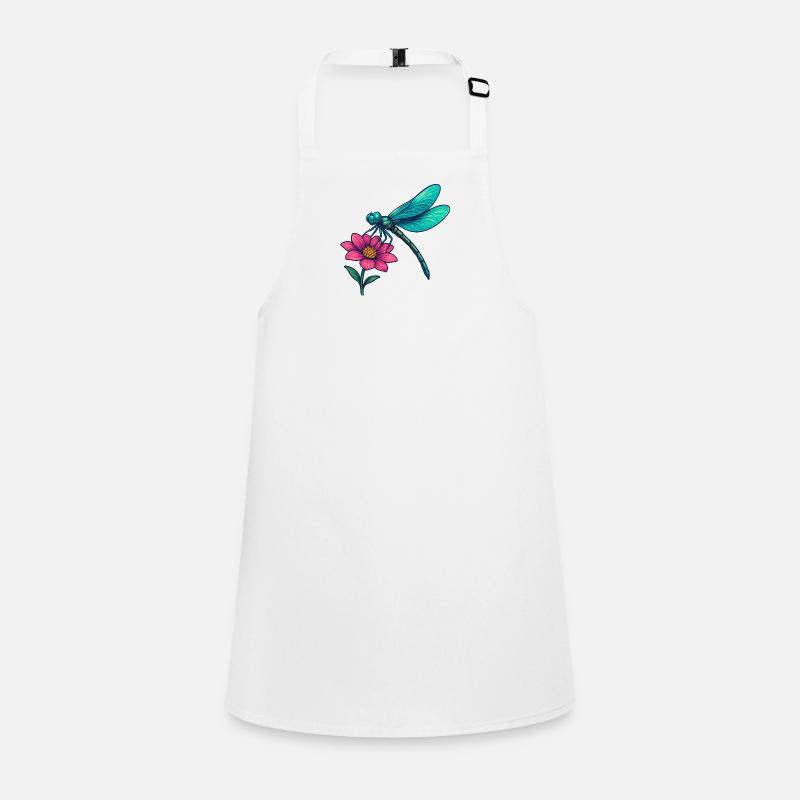 Dragonfly on the flower Children's Apron