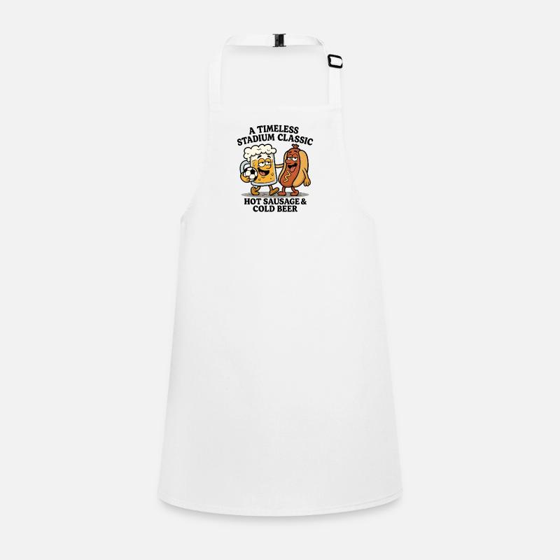 Beer and hot dog Children's Apron