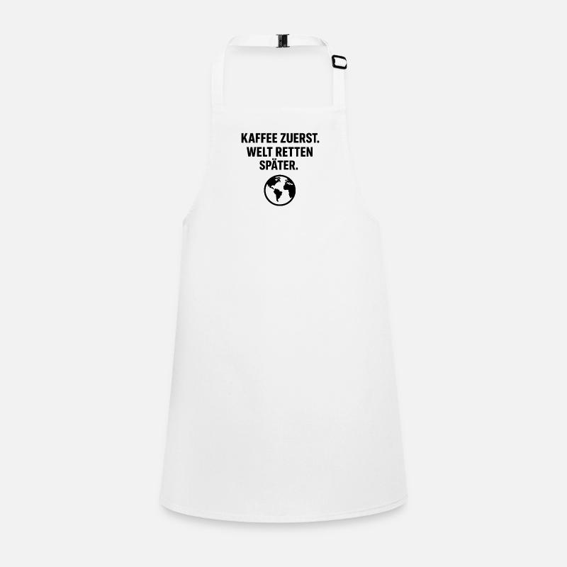 Coffee first Children's Apron