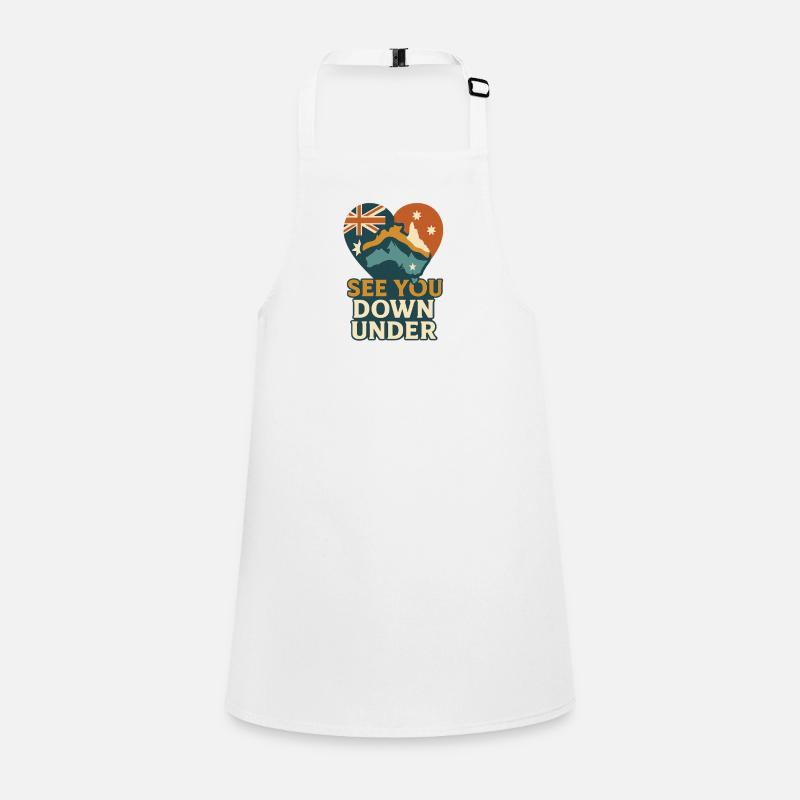 See You Down Under - Chemise de l’Australie Tablier Enfant