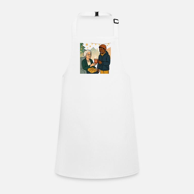 Grandma Karin with her grandson Children's Apron