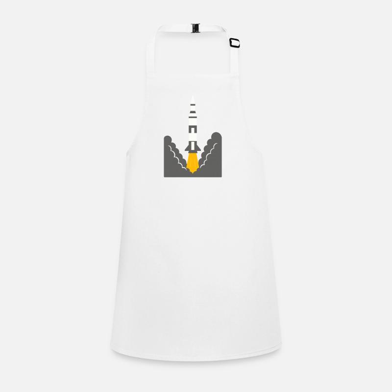 Rocket launch Children's Apron