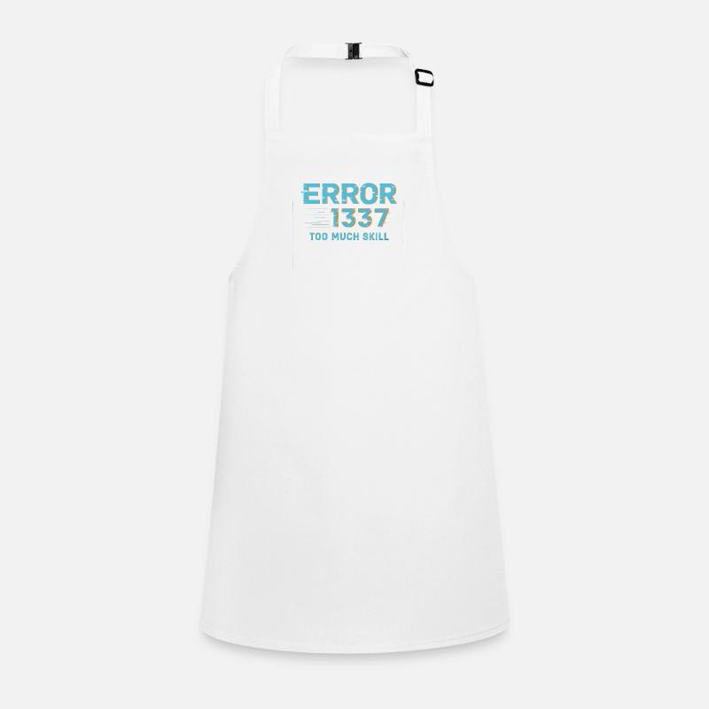 Error1337 Too Much Skill Children's Apron