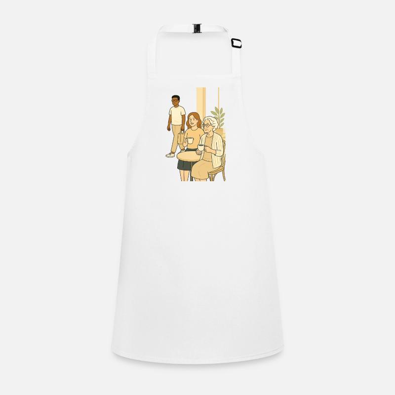 Coffee hour generations Children's Apron