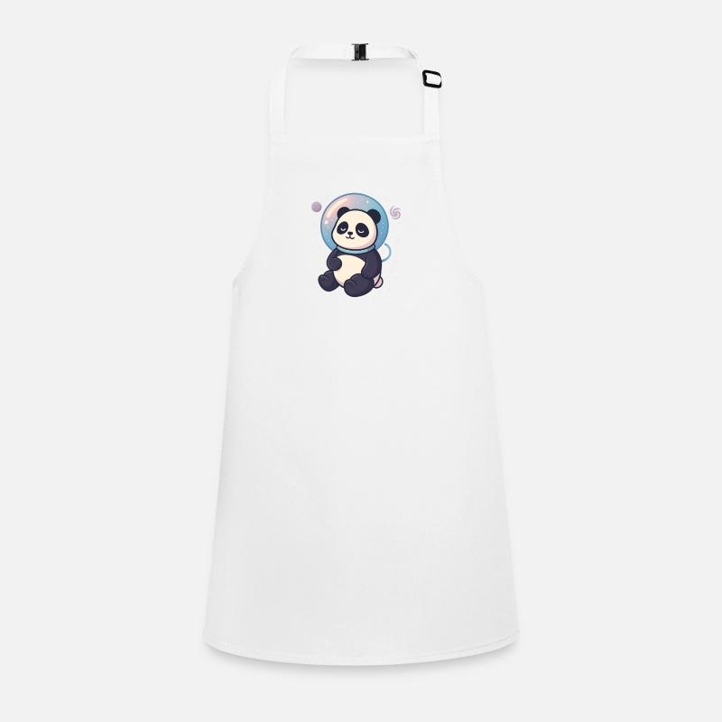 Space Dreamer Cosmic Panda Children's Apron