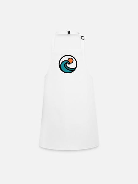 Ocean Spirit - Children's Apron - white - Front