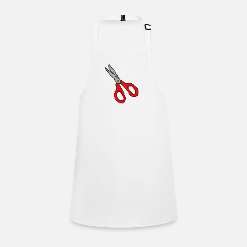 Scissors Retro Red Children's Apron