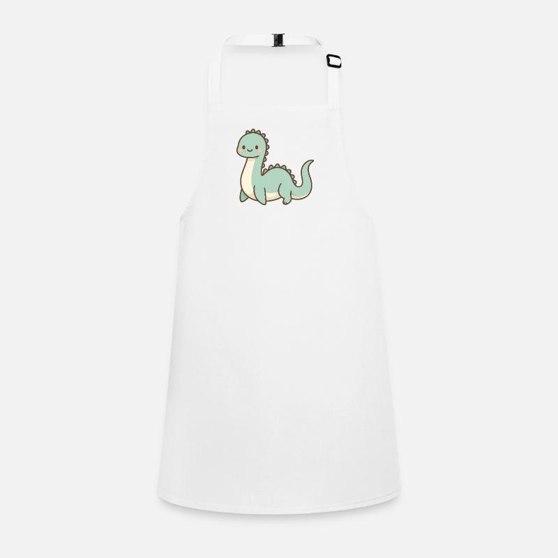Monstre du Loch Ness pastel mignon Tablier Enfant