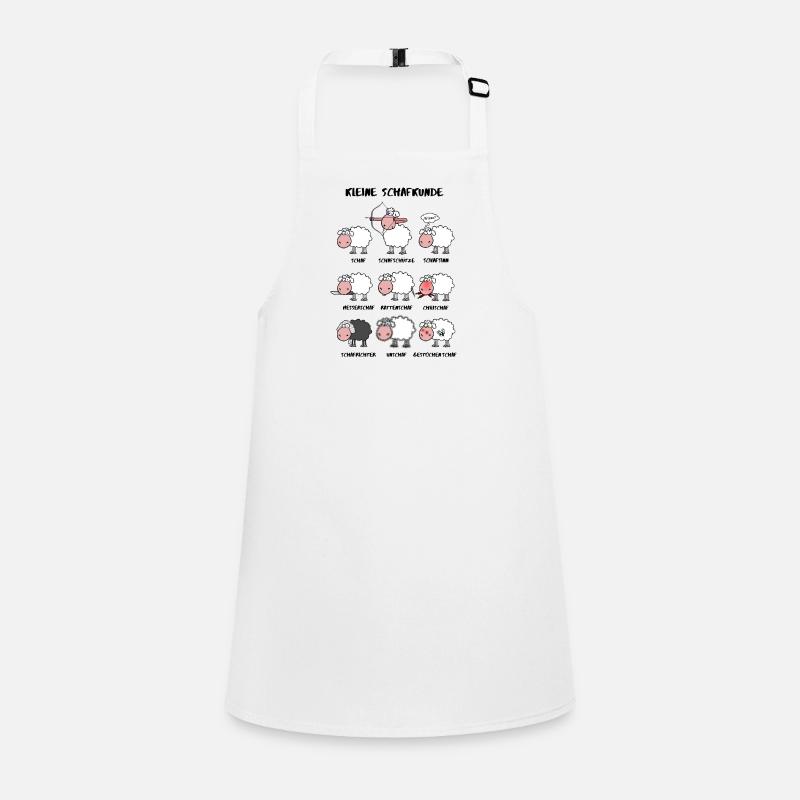 A little sheep knowledge Children's Apron