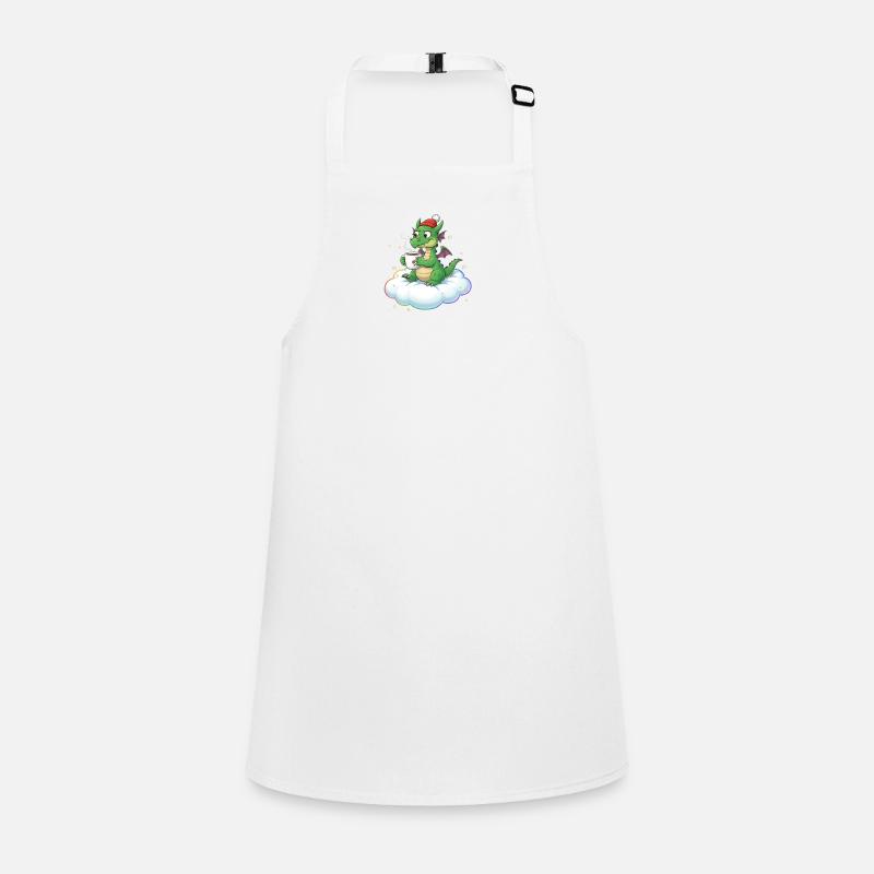 Fire-Blowers on Clouds Children's Apron