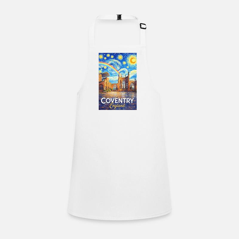 Coventry, Angleterre, Skyline Starfall Tablier Enfant