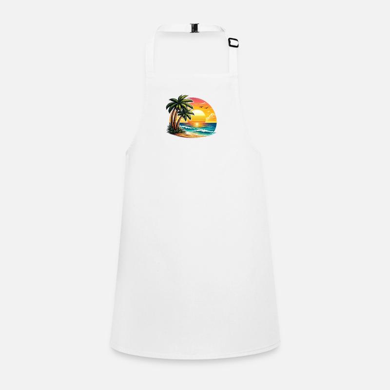 Palm Beach Sunset Children's Apron