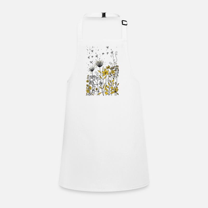 Blumen Schürze für Kinder