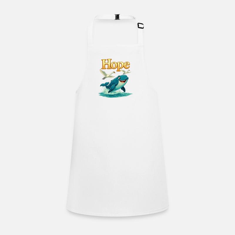 Hope by the Sea Whale Children's Apron