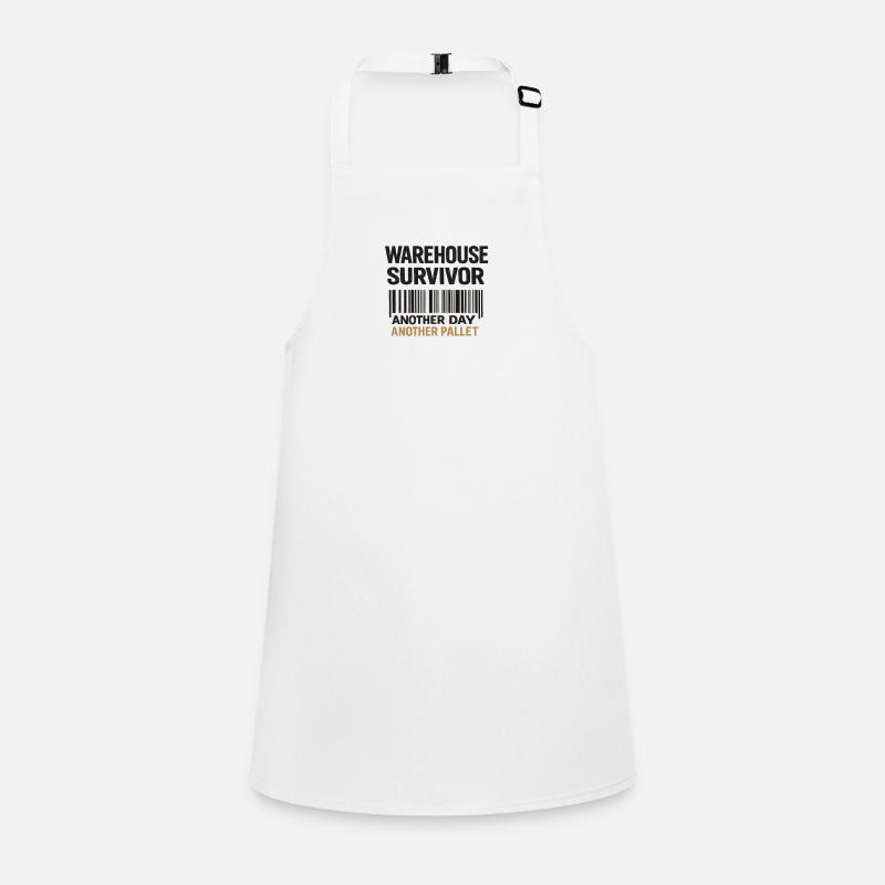Warehouse Survivor: Another Day, Another Pallet Children's Apron