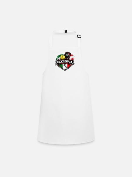 Pickleball ITALIE - Tablier Enfant - blanc - Devant