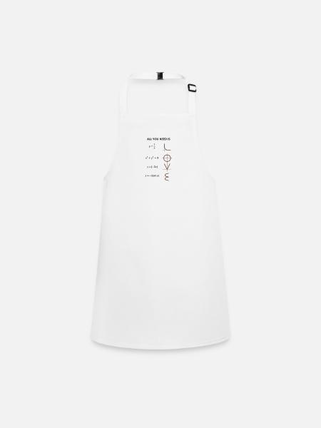 Mathematician Humor Mathematics - Children's Apron - white - Front