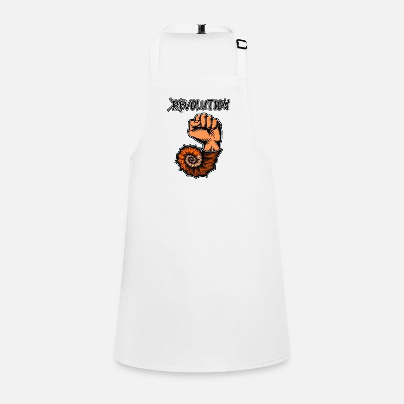 Viva la Evolution! Revolution Prehistoric Fossil Children's Apron