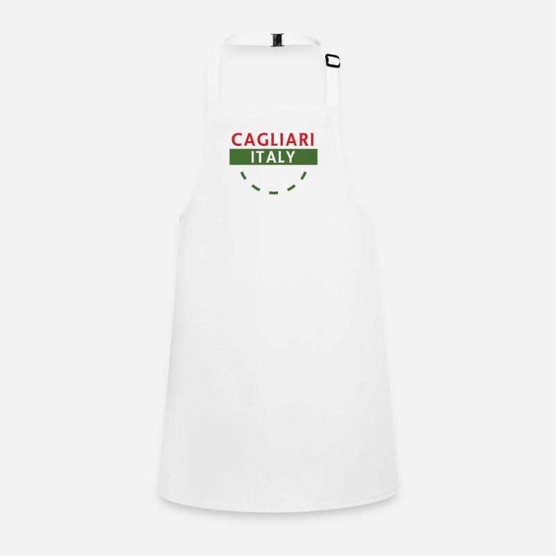 Cagliari Italy Emblem Graphics Children's Apron