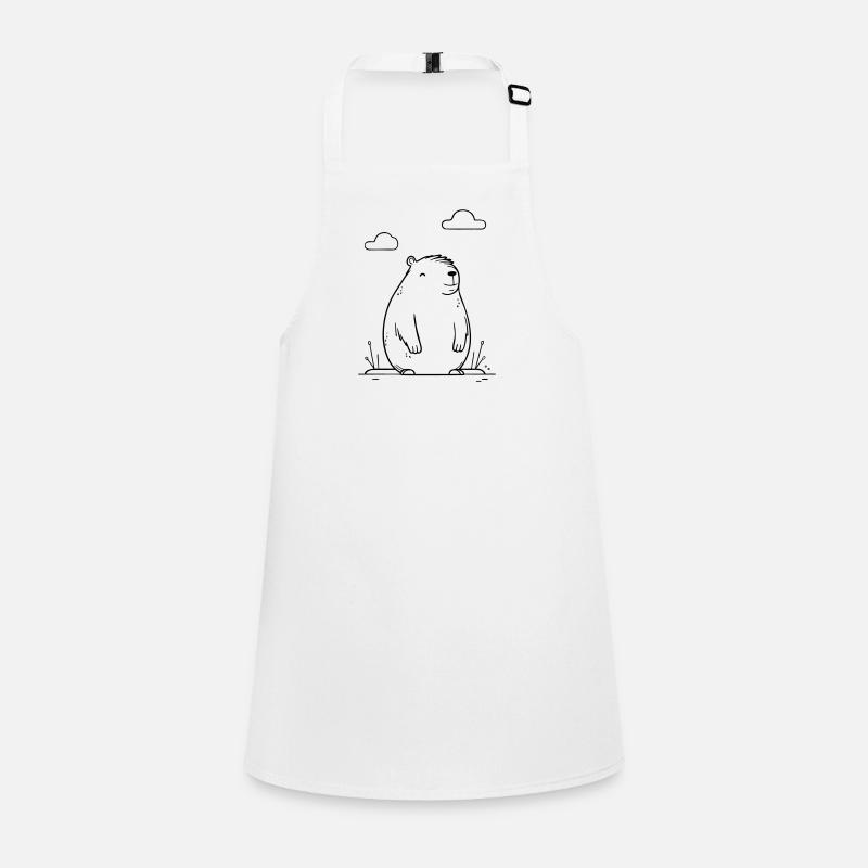 Capybara Schürze für Kinder