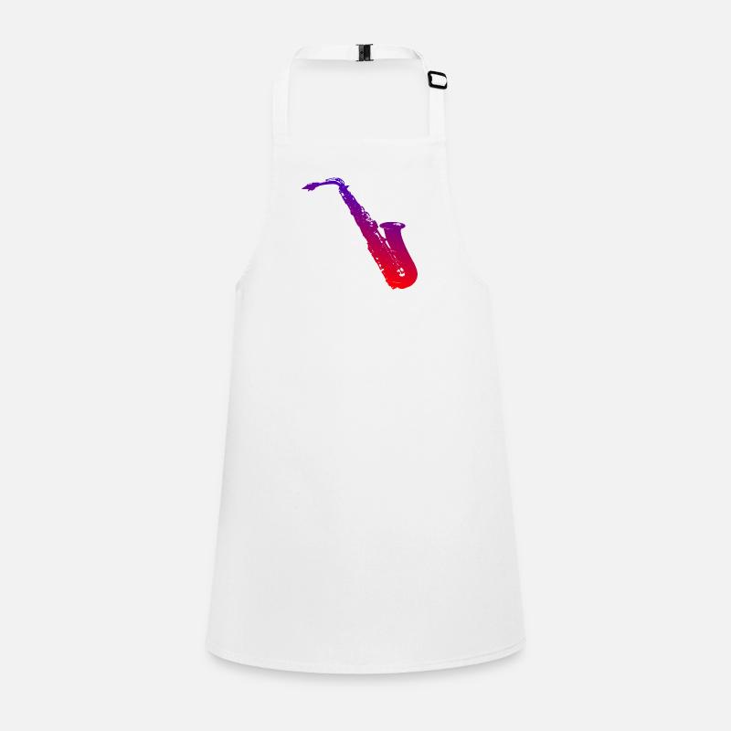 Saxophon Schürze für Kinder