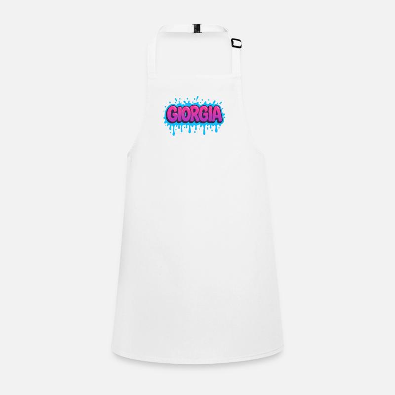 Graffiti Georgia Name Gift Ideal Printable Children's Apron