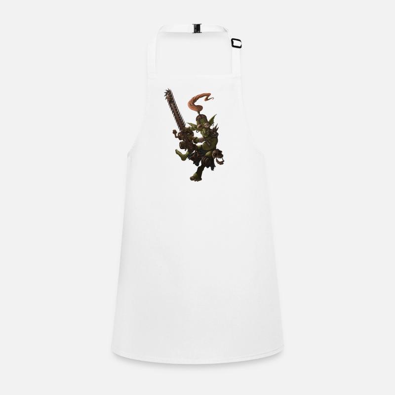 chainsaw goblin Children's Apron