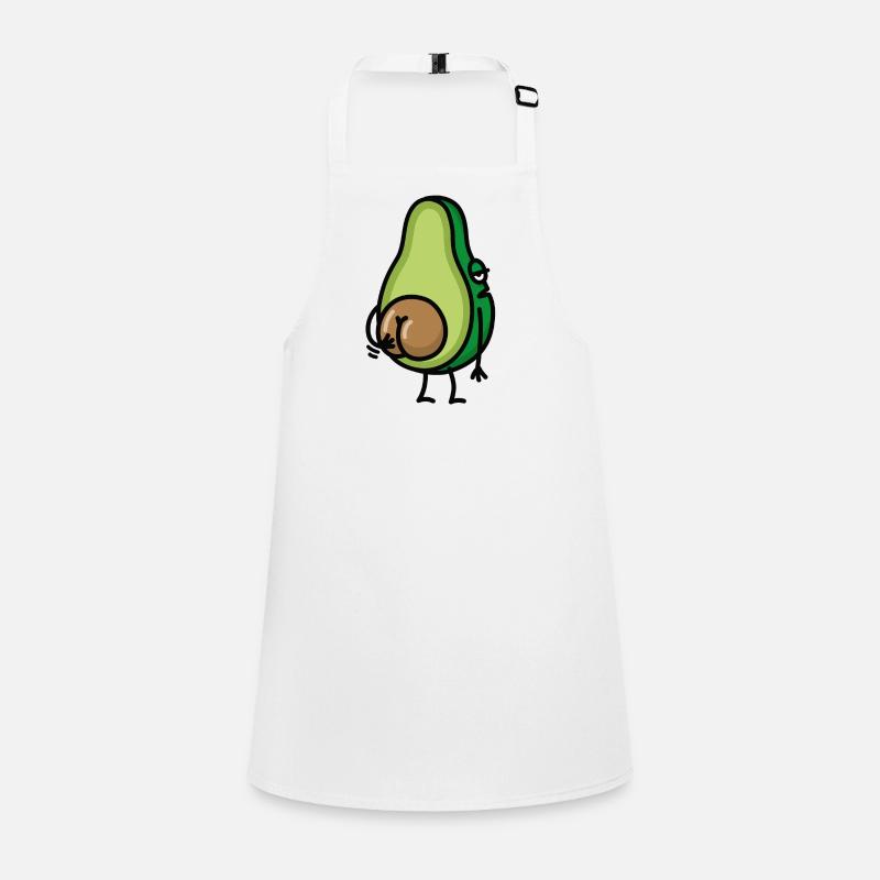 Funny avocado butt scratch ass gift idea Children's Apron