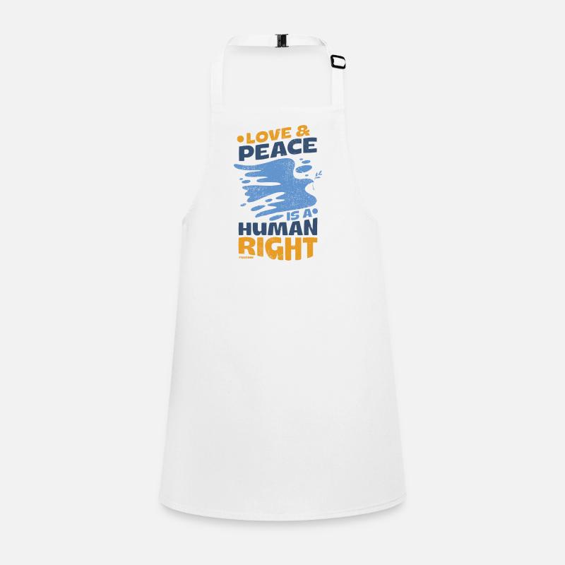 Human Rights Peace Children's Apron