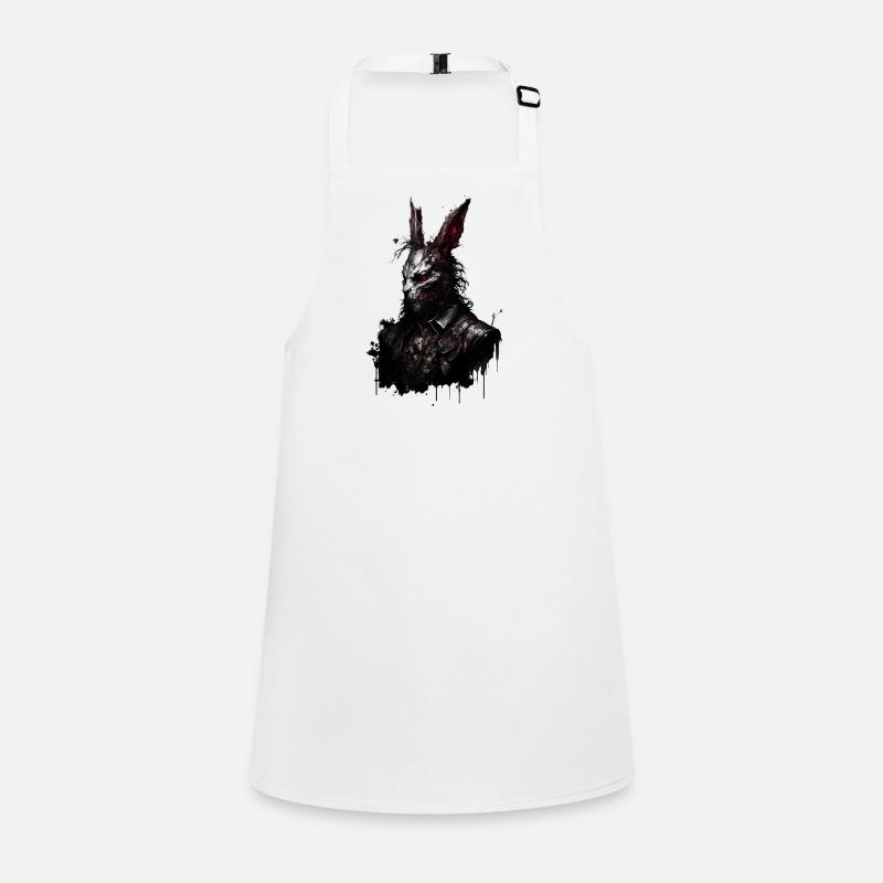 Lapin de Pâques mort-vivant avec costume Tablier Enfant