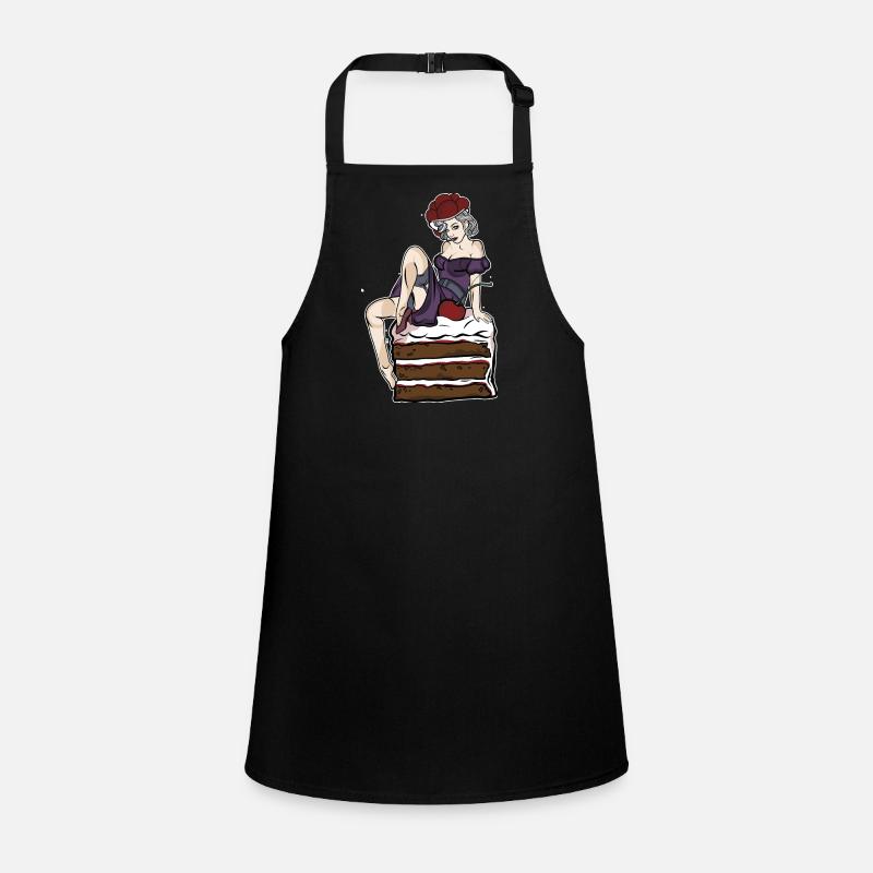 Cherry cake // Black Forest Children's Apron