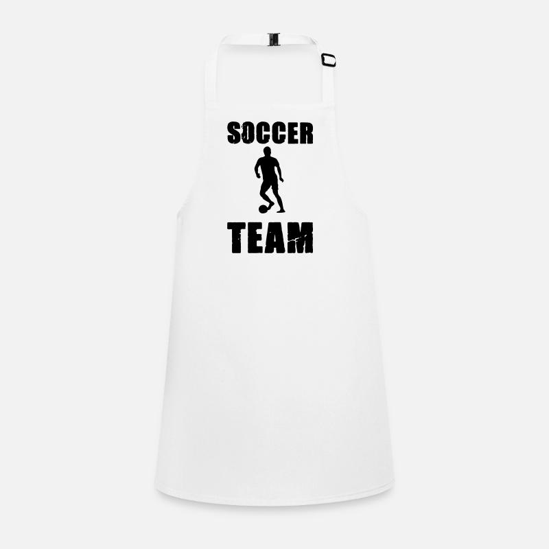 soccer player team Children's Apron