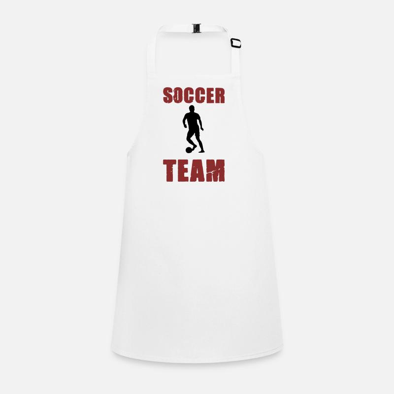 Soccer Player Team Children's Apron