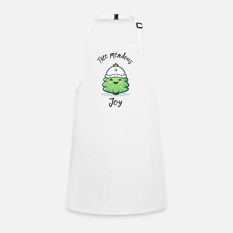 Tree Mendous Joy - The Funny Christmas Tree Children's Apron