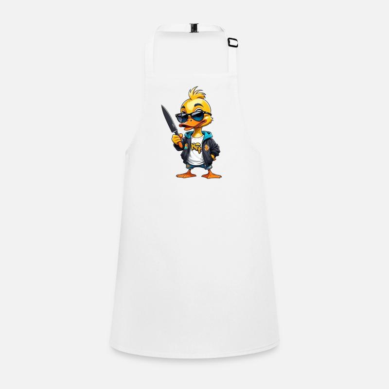 SSW33 Couteau Duck avec veste à capuche Tablier Enfant