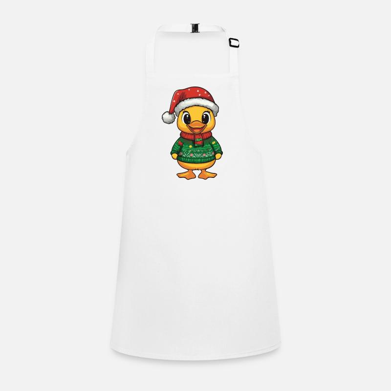 Ente Weihnachten Schürze für Kinder