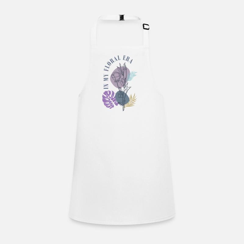 In My Floral Era – Boho Blumen Statement Schürze für Kinder
