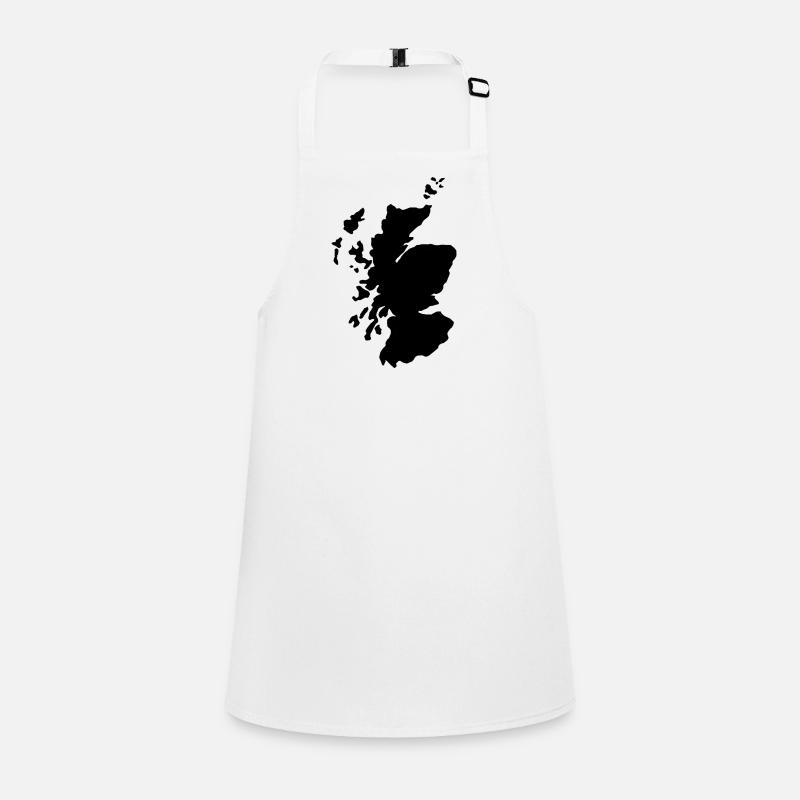 Scotland map Children's Apron
