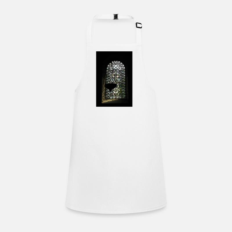 Stained Glass Window Silhouette Children's Apron