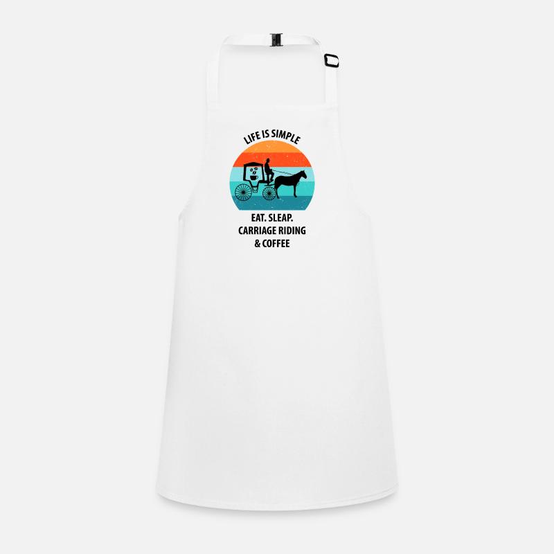 Carrosse Calèche Calèche Café Tablier Enfant