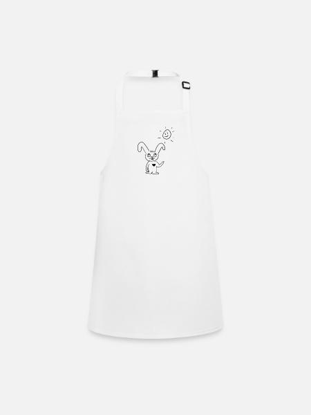 Good morning - Children's Apron - white - Front
