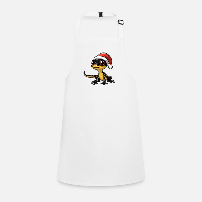 Echse Weihnachten Schürze für Kinder