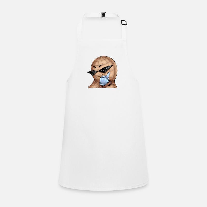 Middle finger nut Children's Apron