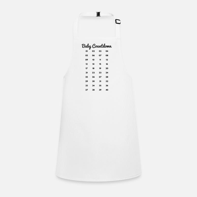 Semaines de grossesse Tablier Enfant