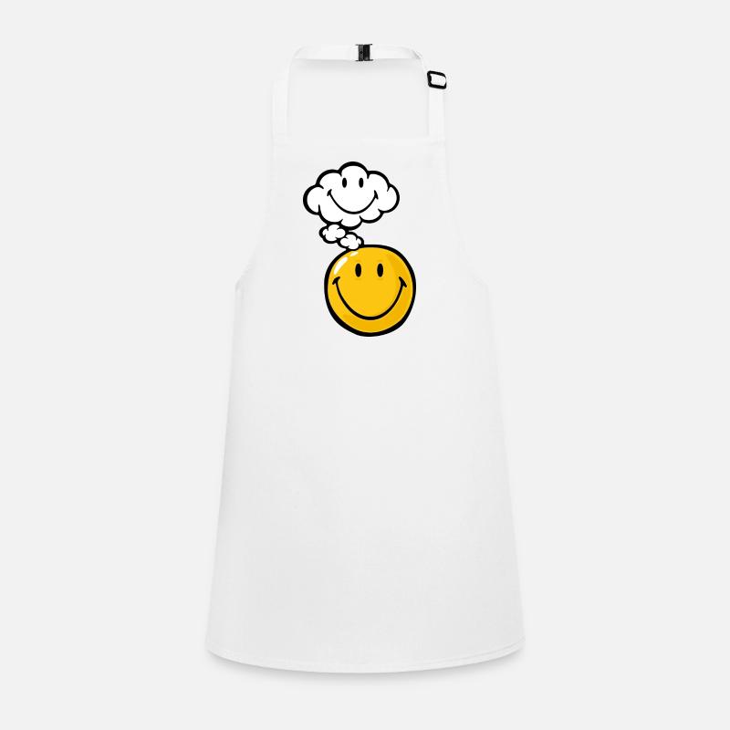 Smiley Thought - Tablier Enfant - blanc
