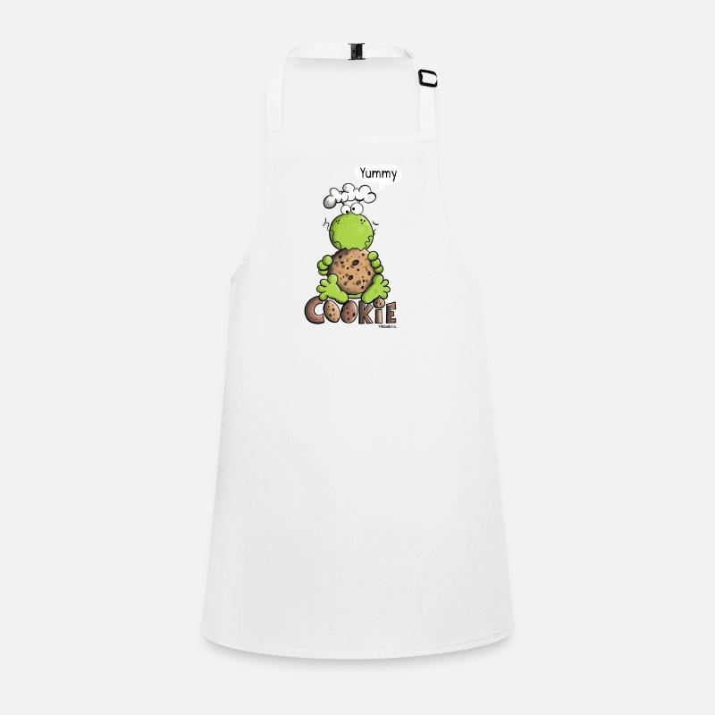 Frosch liebt Cookie Schürze für Kinder