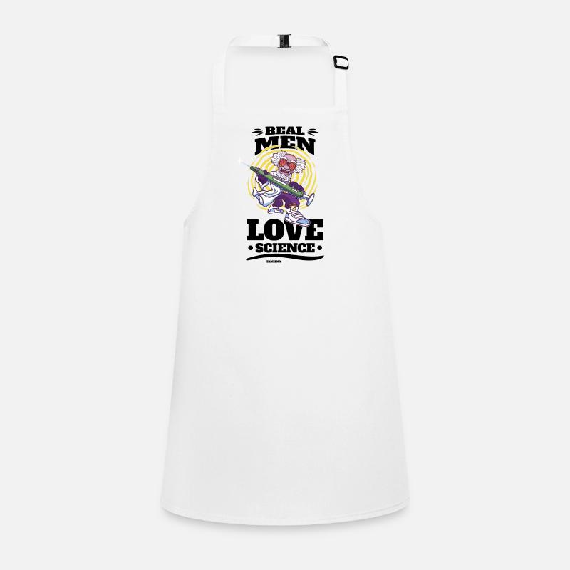 Real Men Love Science Children's Apron